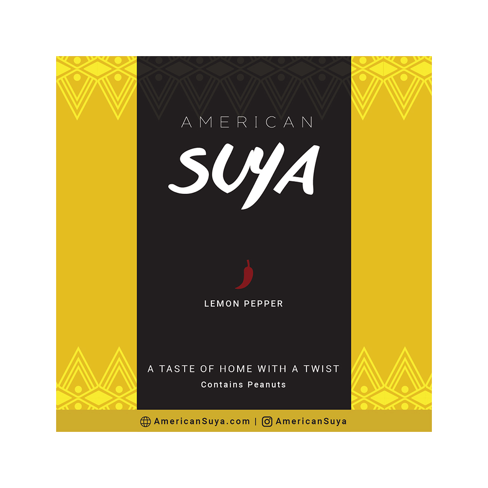 LEMON PEPPER 8.5 OZ SUYA POWDER - AMERICANSUYA