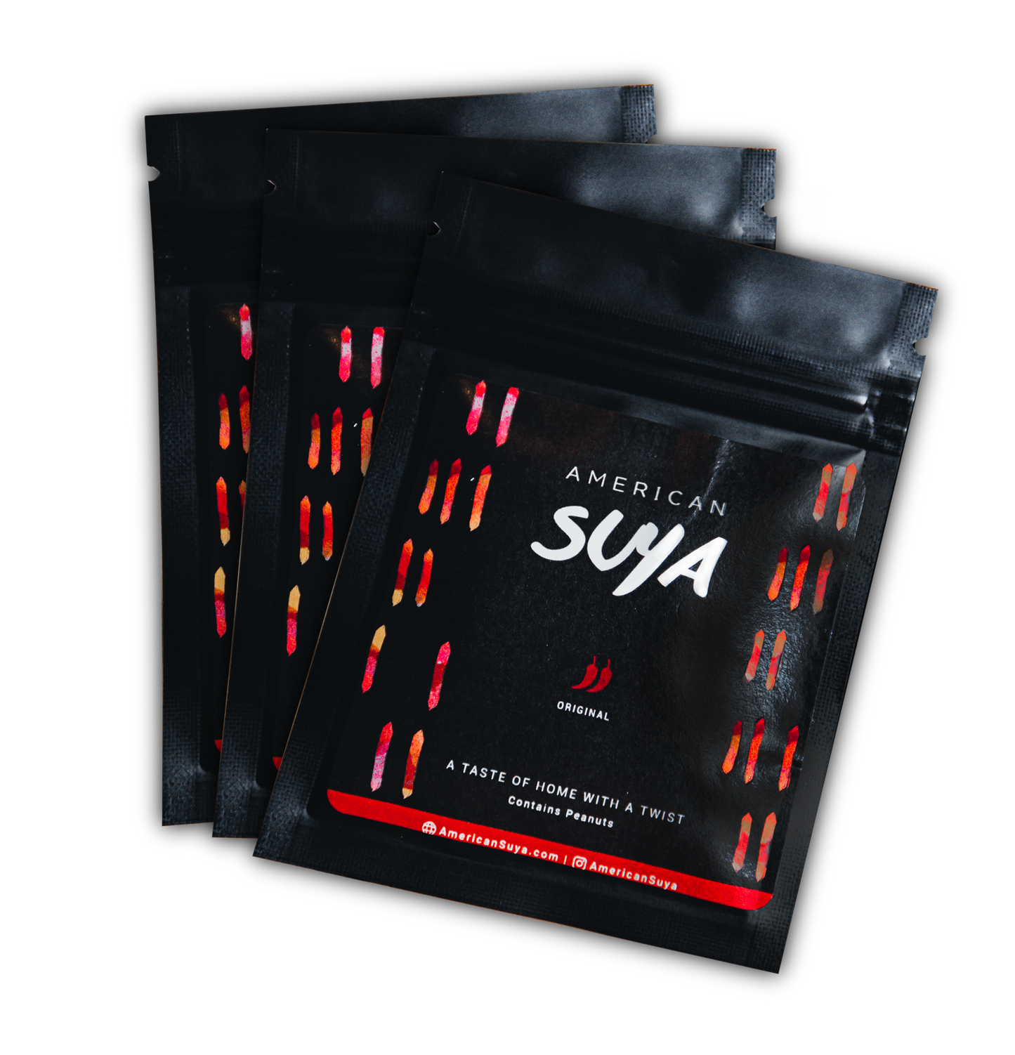 TRAVEL PACK ORIGINAL FLAVOR SUYA SPICE (3 PACK) - AMERICANSUYA